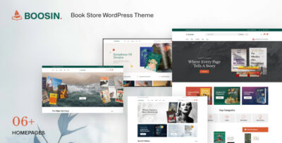 Boosin - Book Store WordPress Theme