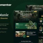 Botanic - Plant Store Elementor Template Kit v1.0