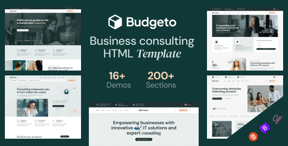 Budgeto - Business Consulting HTML Template Budgeto - Business Consulting HTML Template