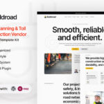 Buildroad - Urban Planning & Toll Contractor Elementor Template Kit