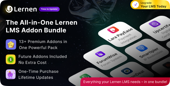 BundleFlow - Addon Bundle For Lernen LMS BundleFlow - Addon Bundle For Lernen LMS