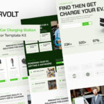 Carvolt - Electric Car Charging Station Elementor Template Kit