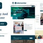 Charitify - Nonprofit Charity & Donation Elementor Template Kit