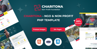 Charitona - Charity & Nonprofit PHP Template