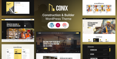Conix - Construction WordPress Theme