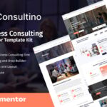 Consultino - Business Consulting Elementor Template Kit v1.0