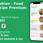 Cookies App ANDROID + IOS + FIGMA | UI Kit | Ionic | Food Recipe Premium App