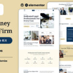 Corpifex - Lawyer Attorney & Law Firm Elementor Template Kit