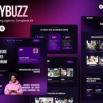 DailyBuzz - Digital Agency Elememtor Template Kit v1.0