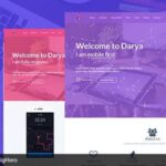 Darya - Responsive HTML5 App Landing Template
