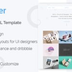 DESIGNER - UI & UX Designers Portfolio HTML Template