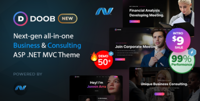 Doob - Business & Consulting ASP .NET MVC 5 Template