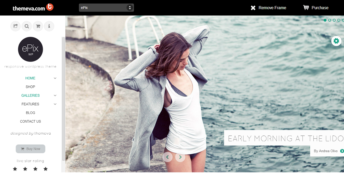 ePix - Fullscreen Photography WordPress Theme ePix - Fullscreen Photography WordPress Theme