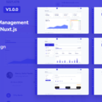 Ekash - Personal Finance Management Admin Dashboard Nuxtjs Template