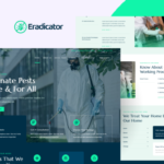 Eradicator - Pest Control Services Elementor Pro Template Kit v1.0