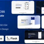 Evea - Flask App Landing Page Template