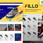 Fillo - Shoes &Sneakers Store WooCommerce Elementor Template Kit
