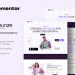Fleunze - Influencer Marketing Agency Elementor Template Kit