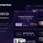 Fluxco - Digital Marketing Agency Elementor Template Kit v1.0