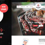 Foodz - Restaurant, Spa & Salon Joomla 4 Template