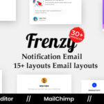 Frenzy - Notification & Transactional Email Templates Set