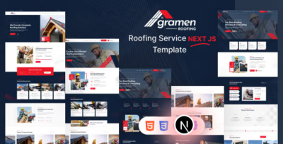 Gramen - Roofing Services NEXT JS Template
