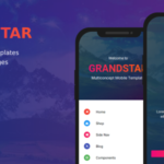 Grandstar - Multiconcept Web App UI Kit Mobile Template