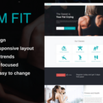 GYM FIT - Fitness Landing Page