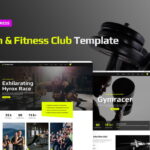 Gymracer - Hyrox Gym Elementor Pro Template Kit