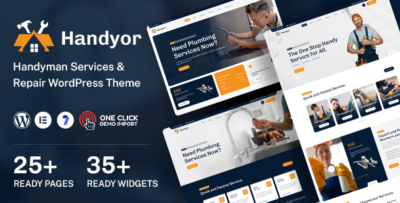Handyor - Handyman Services & Repair WordPress Theme
