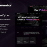 Hexcyber - IT Cyber Security Elementor Template Kit