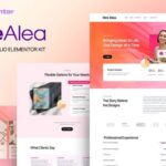 HireAlea - Personal CV Elementor Template Kit v1.0