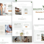 Holistic Welness - Alternative Health Elementor Template Kit v1.0