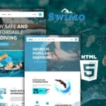 iPool - Pool Design HTML Landing Page Template