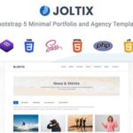 Joltix - Bootstrap 5 Minimal Portfolio and Agency Template