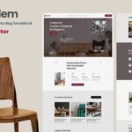 Kalem - Furniture & Interior Design Blog Elementor Template Kit