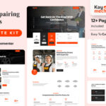 Kaymechanic - Car Repair &Auto Service Elementor Template Kit v1.0