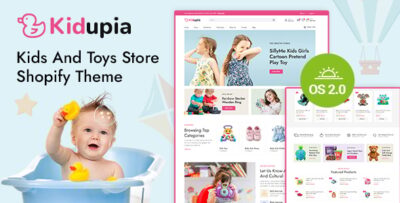 Kidupia - Kidswear & Toy Store Shopify 2.0 Responsive Theme