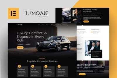 Limoan - Limousine Business Elementor Template Kit