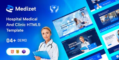 Medizet - Clinic, Health & Medical HTML Template