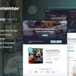 MelodyMentor - Music School & Courses Elementor Template Kit