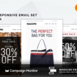 Naomi - Promotional Email Templates Set