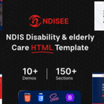 NDISEE - NDIS Disability, Kids & Child Care HTML Template