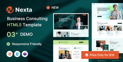 Nexta - Business Consulting HTML5 Template