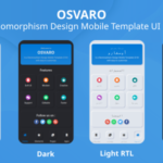 Osvaro - Neomorphism Design Mobile Template UI Kit
