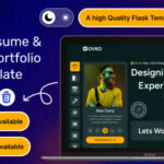 Ovro - Resume & Personal Portfolio Flask Template