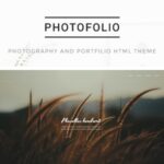 Photofolio - Photography & Portfolio HTML Template