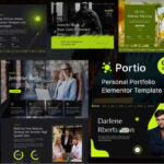 Portio - Portfolio Elementor Template Kit v1.0