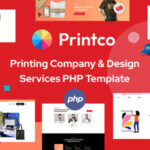 Printco - Printing Company & Services PHP Template