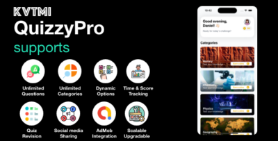 QuizzyPro - SwiftUI + AdMob + Gamification